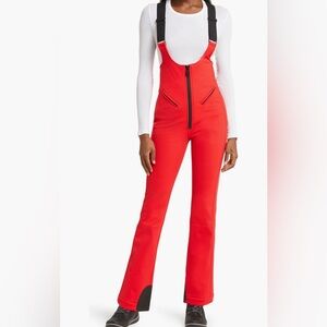 Goldbergh Phoebe Ski Bib Pants / Salopettes in Flame - 36.  New.
